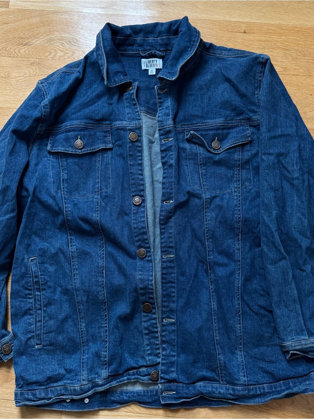 Men's Dark Blue Denim Jacket